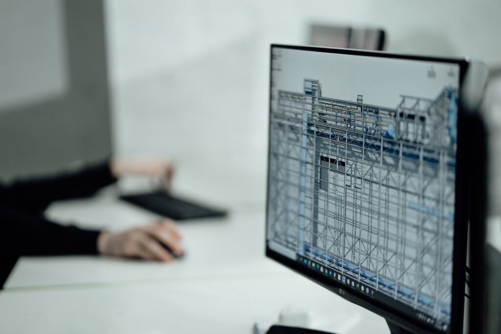 Byggeprogram udarbejdes på computer